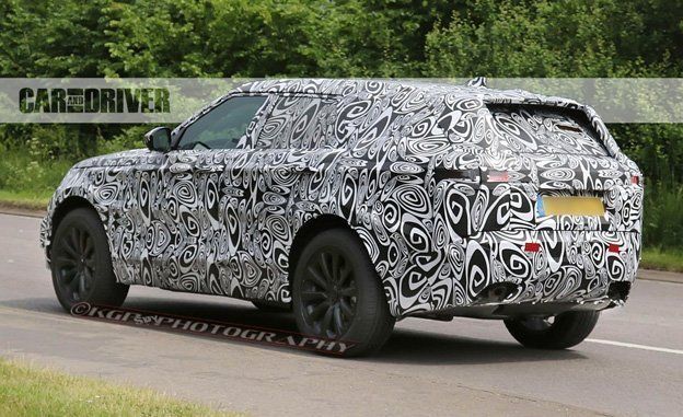 2018 Land Rover Range Sport Coupe Spied News Car And Driver