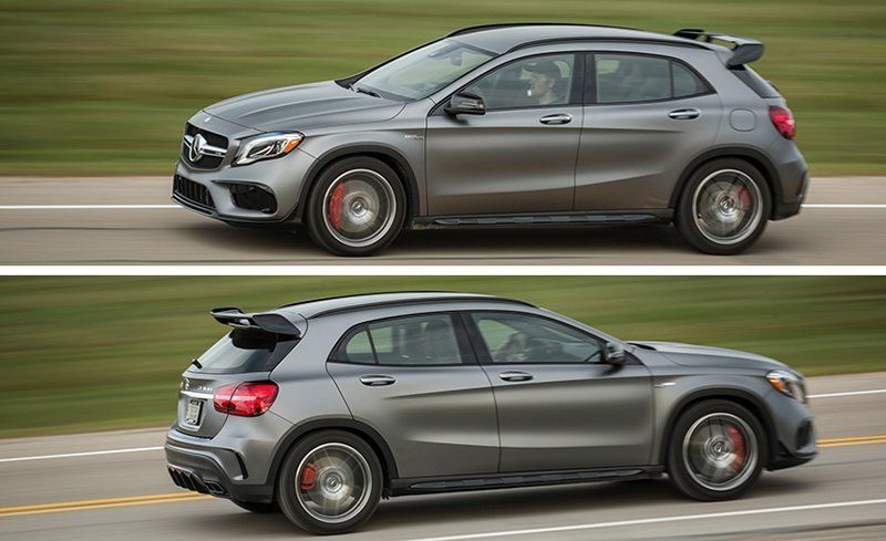 2019 Mercedes Amg Gla45 4matic Reviews But Staying Planted In The Bolstered Bucket Is Key When Exploiting Gla45 S Cornering Prowess On Our 300 Foot Diameter Skidpad It Registered 0 98 G