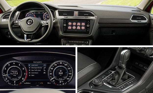 2018 Volkswagen Tiguan First Drive Review Car And Driver View 50 Photos
