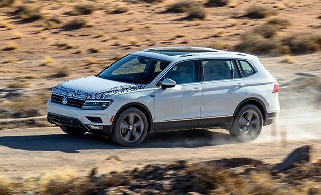 2018 Volkswagen Tiguan Prototype Drive Review Car And Driver