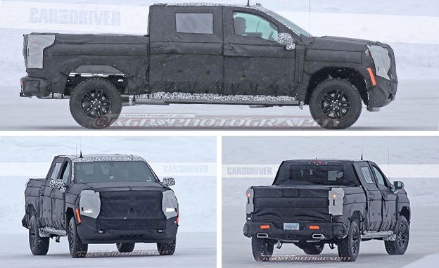 2019 Chevrolet Silverado 1500 Spy Photos News Car And Driver