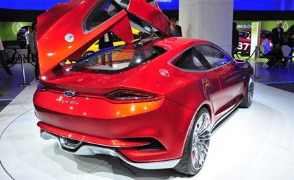 Ford Evos Concept Photos And Info Ndash News Car Driver We Expect To See That Car Next January At The Detroit Show In Meantime If You Can Make It Frankfurt Check Out Evos S A Stunner