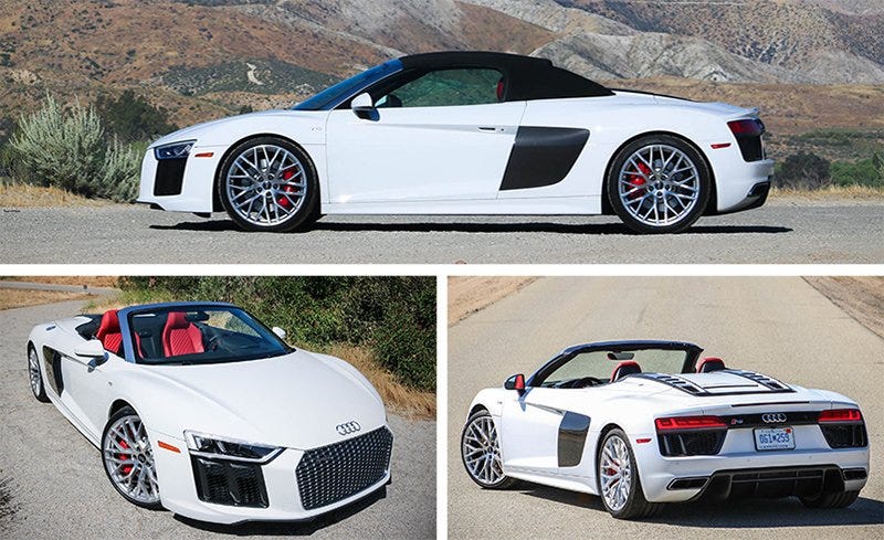 2017 Audi R8 Spyder Instrumented Test Review Car And Driver The Socially Acceptable Supercar