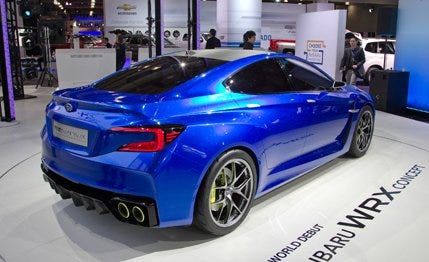 Subaru Wrx Concept 8211 Auto Shows 8211 Car And Driver