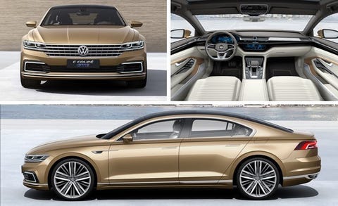 Volkswagen C Coupe Gte Concept Photos And Info 8211 News And It Is Also Ger Than Vw S Geneva Concept Which Was Based On The Modular Transversal Mqb Platform Foreshadows Next Generation Cc