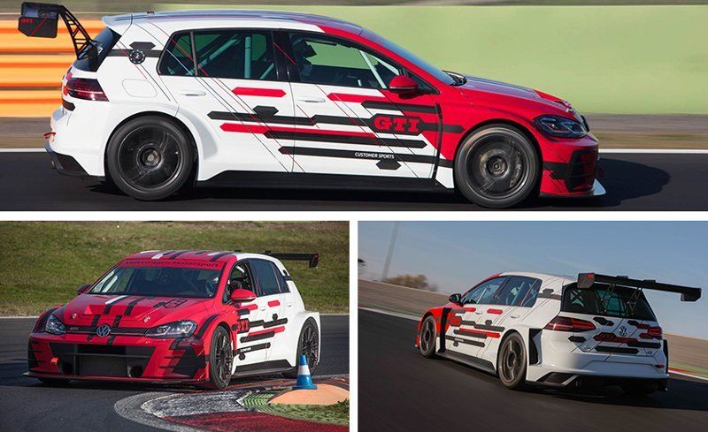 Volkswagen Golf Gti Tcr Race Car First Drive Review And Driver