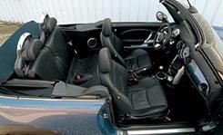 Mini Cooper S Convertible Convertible Models Often Trade Rearward Visibility For Their Tops Foldability And The Mini Has Suffered In This Regard With Top Up