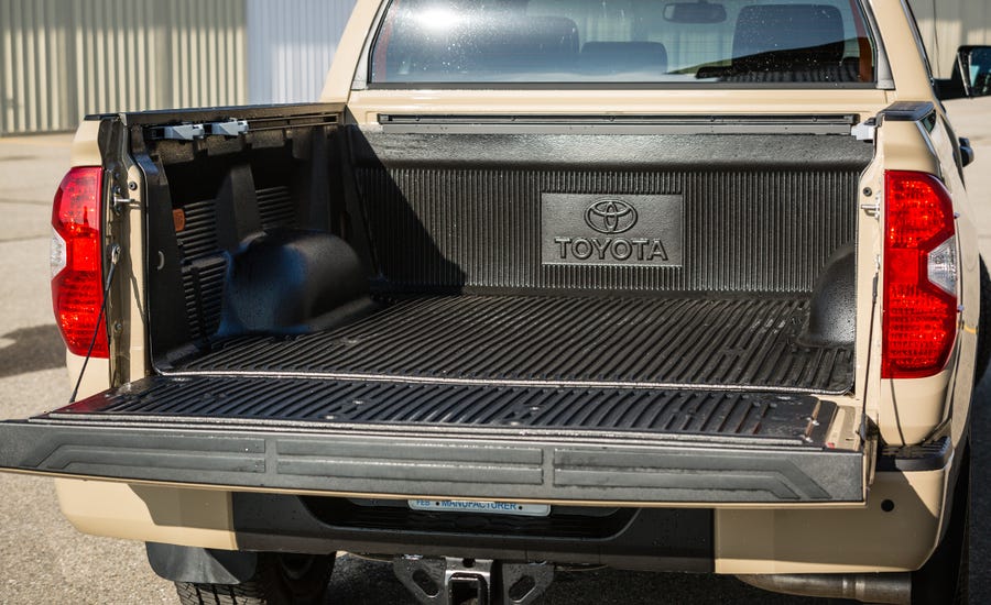 2017 Toyota Tundra Cargo Space and Storage Review Car and Driver