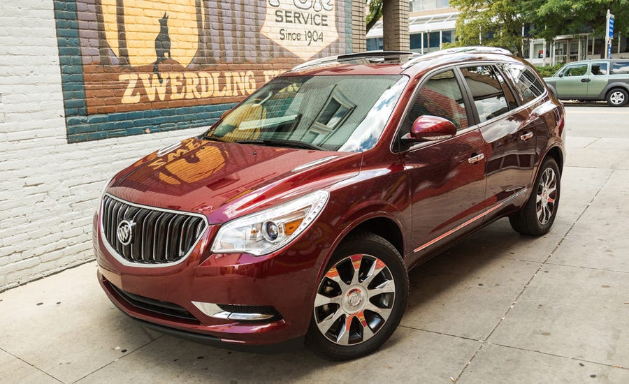 2017 Buick Enclave In Depth Model Review Car And Driver Exterior