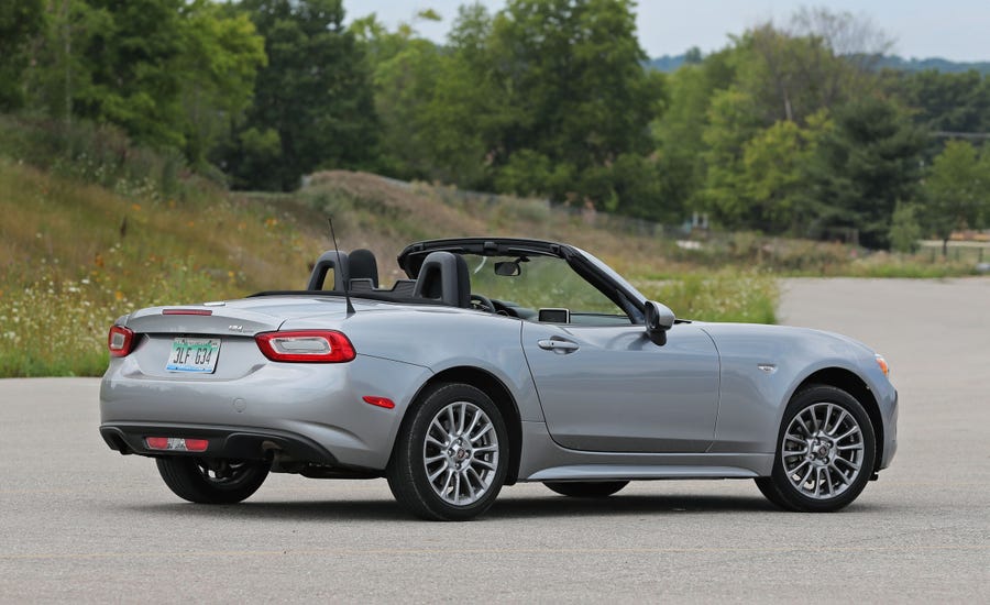 2017 Fiat 124 Spider | Cargo Space and Storage Review | Car and Driver