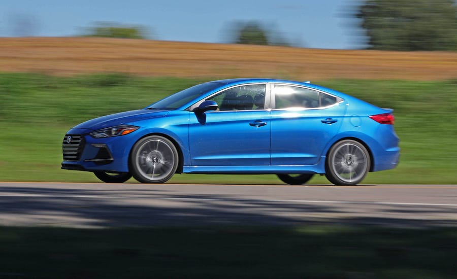 2017 Hyundai Elantra Sport In Depth Model Review Car And Driver Fuel Economy
