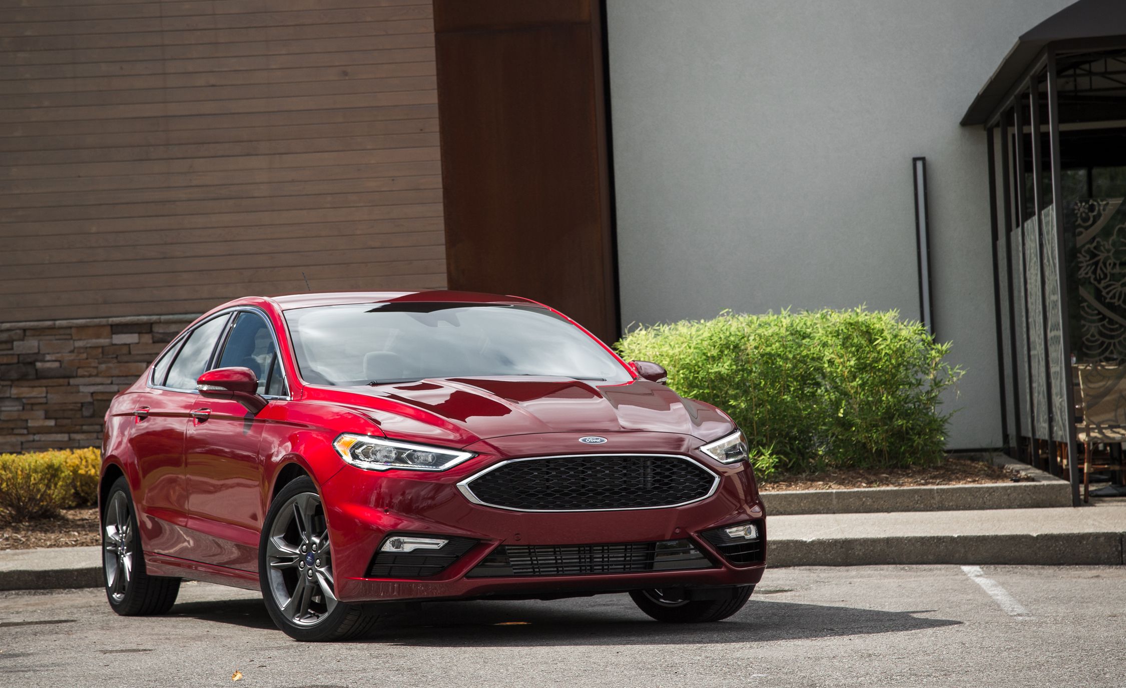 Tested 2017 Ford Fusion Sport Review Car And Driver