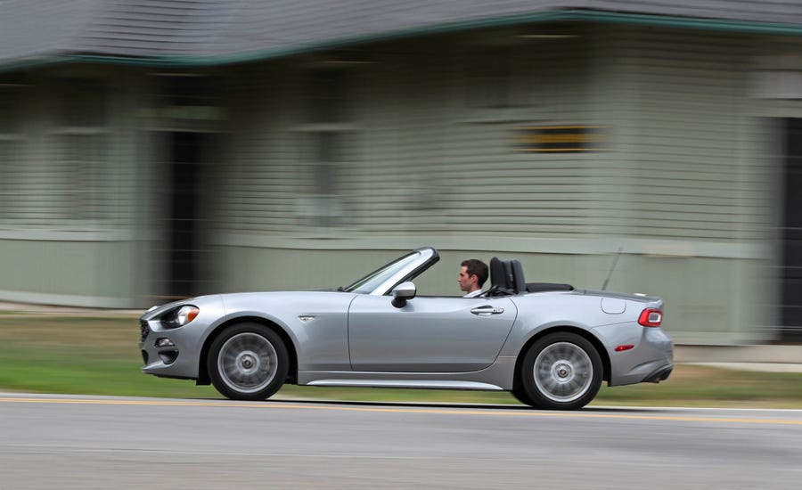 2017 Fiat 124 Spider Mpg Best New Cars For 2018 2018 Fiat 124 Spider In Depth Model Review Car And Driver