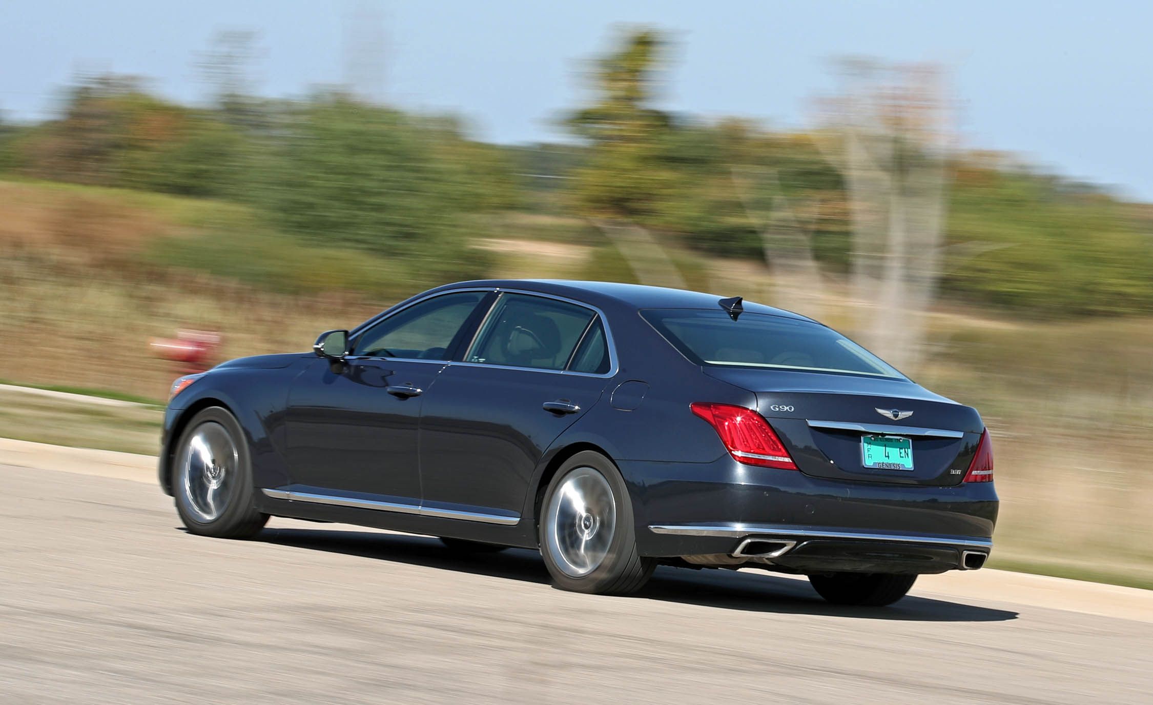 2017 genesis g90 car and driver