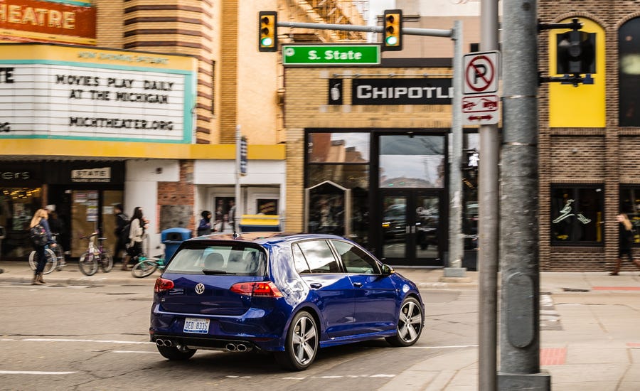 2017 Volkswagen Golf R | Cargo Space and Storage Review | Car and Driver