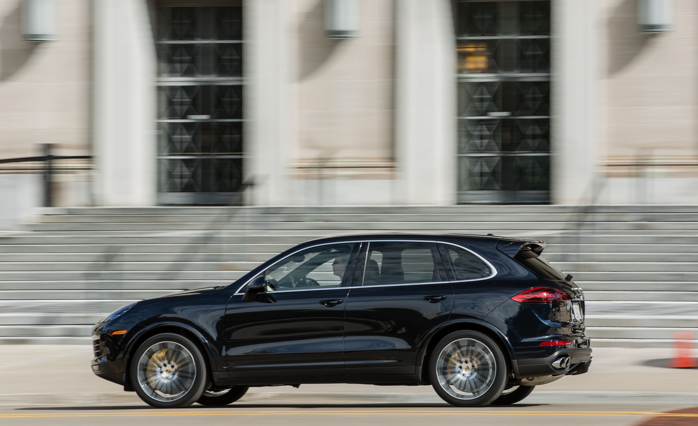 2019 Porsche Cayenne First Drive Review Car And Driver