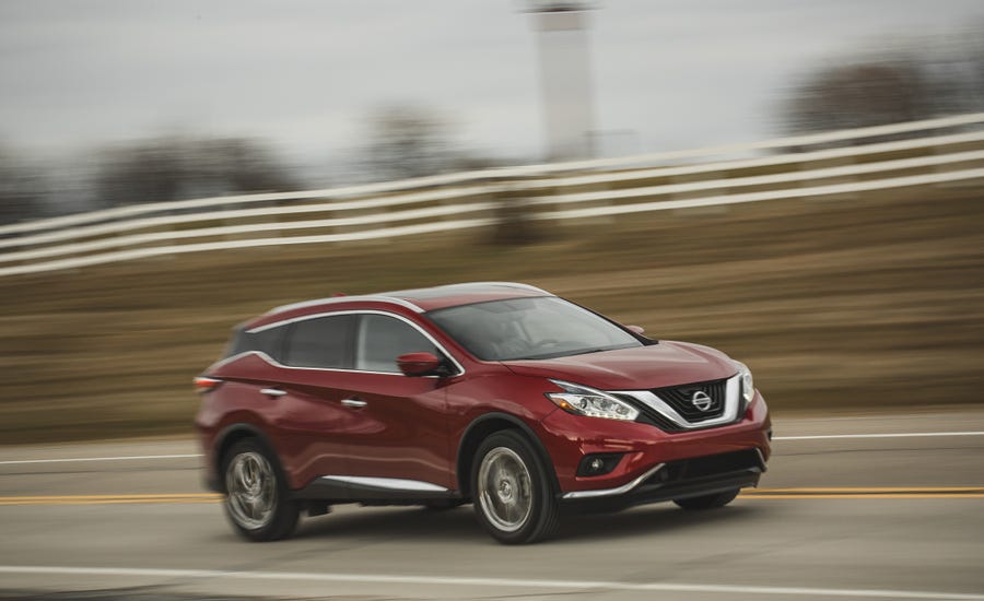 2018 Nissan Murano Performance And Driving Impressions Review Performance And Driving Impressions