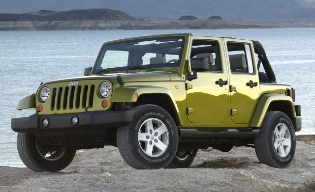 2008 jeep wrangler 4 door weight