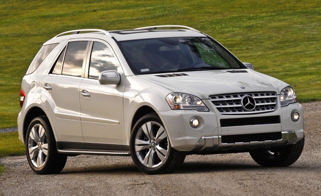 2009 Mercedes-Benz M-class 3.5L 4MATIC 4dr Features and Specs