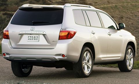 2009 Toyota Highlander Limited 4wd 4dr V6 Natl Features And Specs