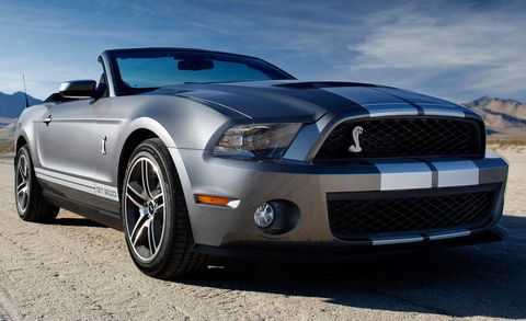 2010 Ford Mustang Shelby GT500 convertible