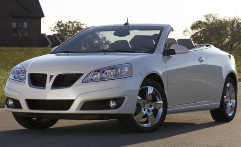 2009 Pontiac G6 convertible