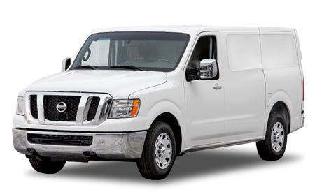 2012 Nissan NV S Standard Roof 1500 V6 Features and Specs