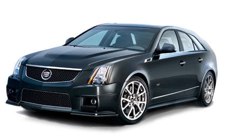 2011 Cadillac CTS-V 5dr Wgn 6.2L Features and Specs