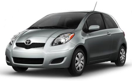 2011 Toyota Yaris 3dr Liftback Man (Natl) Features and Specs