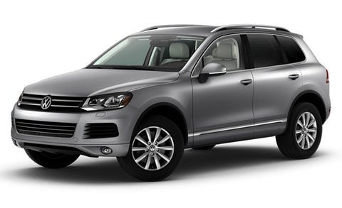 2012 Volkswagen Touareg Exec 4dr TDI Features and Specs