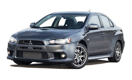 2012 Mitsubishi Lancer Evolution GSR 4dr Sdn Man Features and Specs