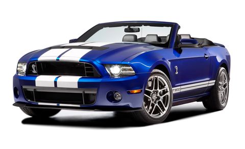 2013 Ford Mustang Shelby GT500 convertible