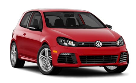 2013 Volkswagen Golf R w/Sunroof & Navi 2dr HB Features and Specs