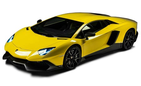 2014 Lamborghini Aventador 2dr Cpe Features and Specs