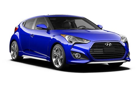 2014 Hyundai Veloster Turbo 3dr Cpe Auto W Blue Int Features And Specs