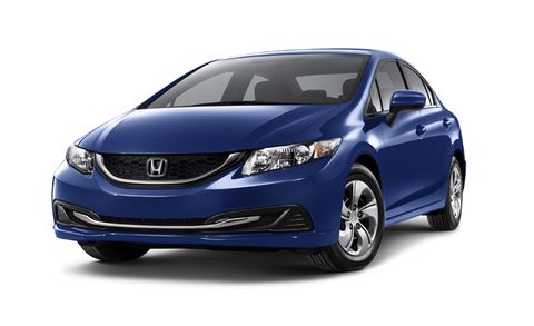 14 Honda Civic Cng 4dr Auto W Navi Features And Specs