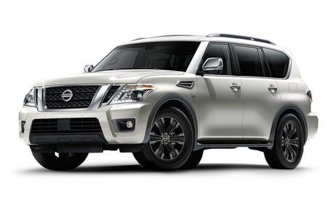 2017 Nissan Armada Platinum 4x4 Features and Specs