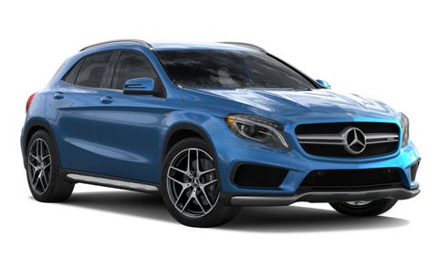 17 Mercedes Amg Gla Class Amg Gla 45 4matic Suv Features And Specs