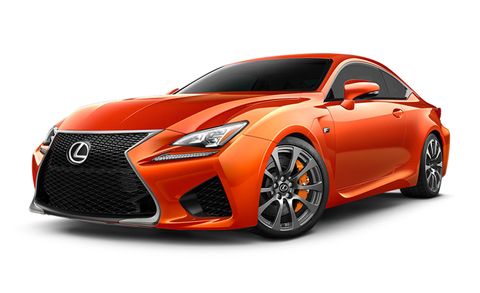 2017 Lexus Rc F Rwd Features And Specs