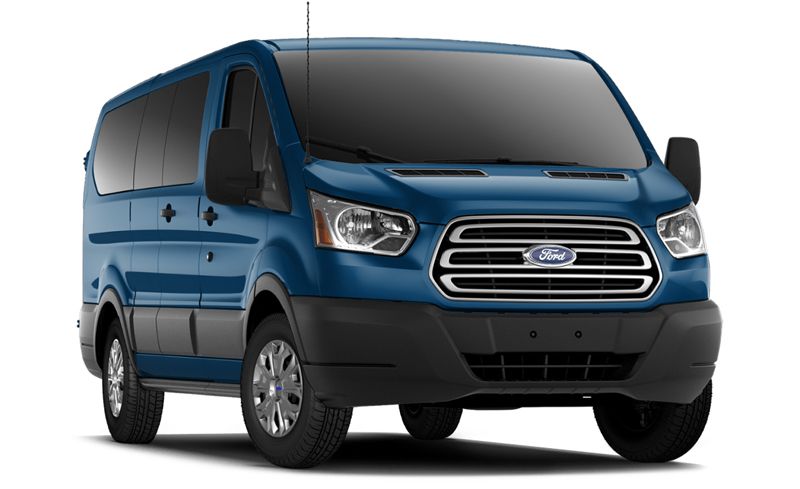 2018 ford transit passenger wagon curb weight