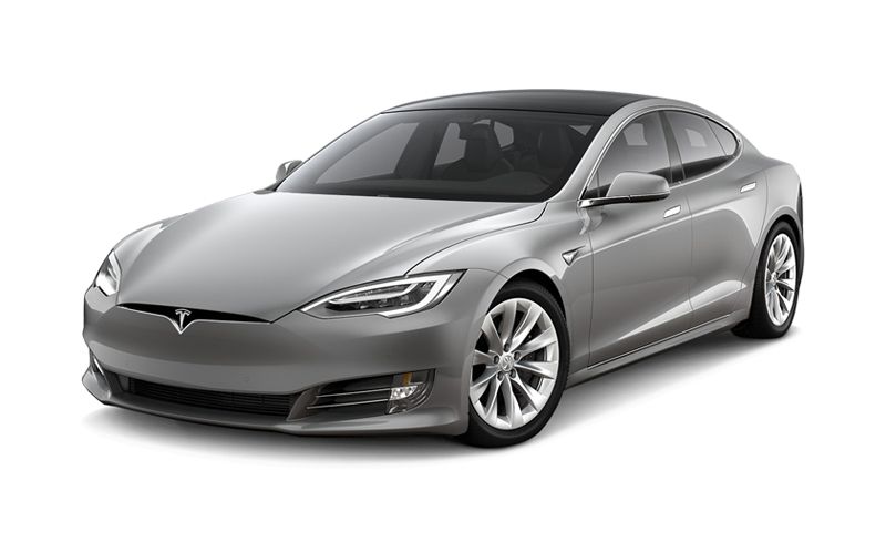 Tesla model s вид спереди