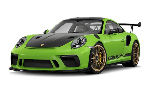 2019 Porsche 911 GT3 RS GT3 RS Coupe Features and Specs