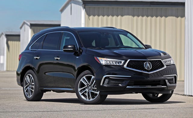 2019 Acura MDX Sport Hybrid w/Technology Pkg SH-AWD Features and Specs