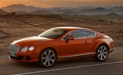 2014 Bentley Continental GT coupe