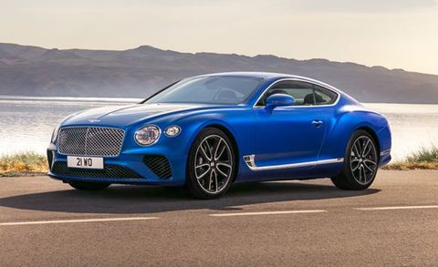 2022 Bentley Continental GT coupe