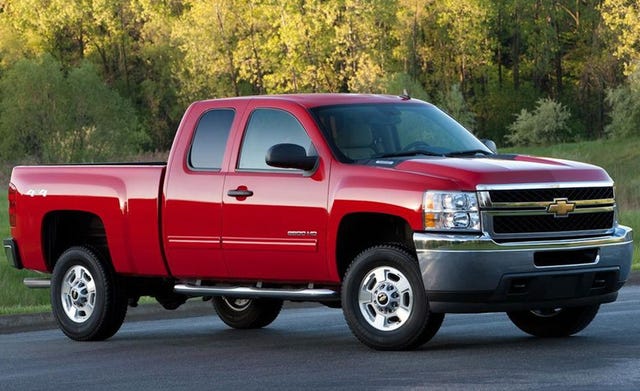 2013 Chevrolet Silverado HD Work Truck 2WD Reg Cab 133.7