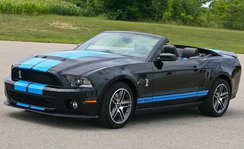 2012 Ford Mustang Shelby GT500 convertible