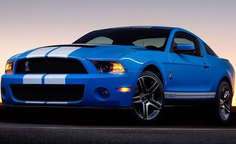 2012 Ford Mustang Shelby GT500 coupe