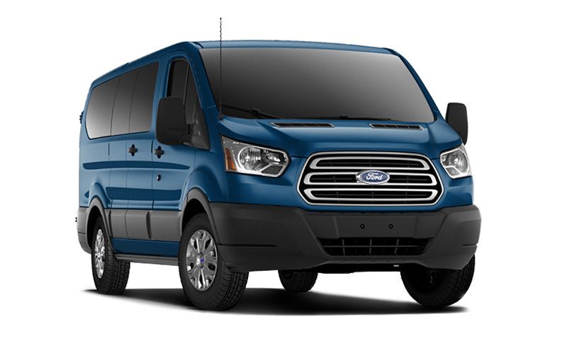 ford transit curb weight