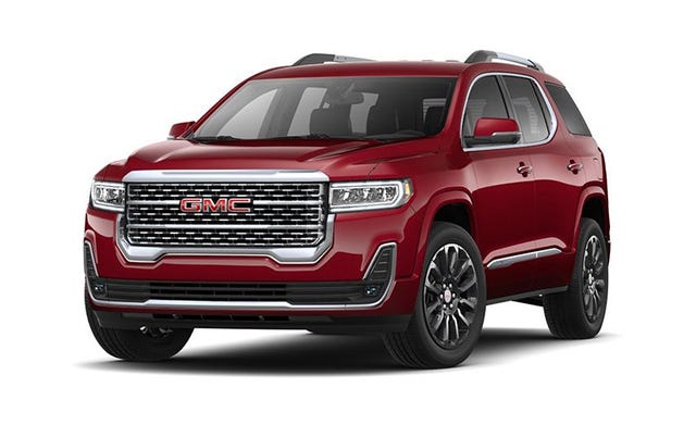 2022 Gmc Acadia Denali Fwd 4dr Features And Specs